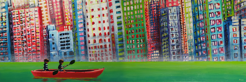 Détroit (120 x 40 cm) - 12/2020 Détroit (120 x 40 cm) - 12/2020