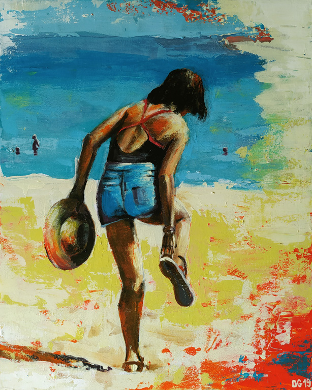 La Sandale (n°01) (40 x 50 cm) - 10/2019 La Sandale (n°01) (40 x 50 cm) - 10/2019