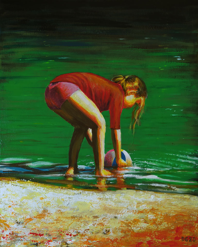 Le Ballon (40 x 50 cm) - 06/2020 Le Ballon (40 x 50 cm) - 06/2020