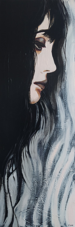 Portrait (n°7) (30 x 90 cm) - 12/2022