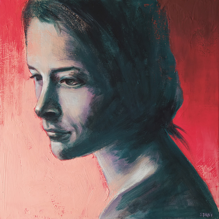 Portrait (n°51) (39 x 39 cm) - 03/2024
