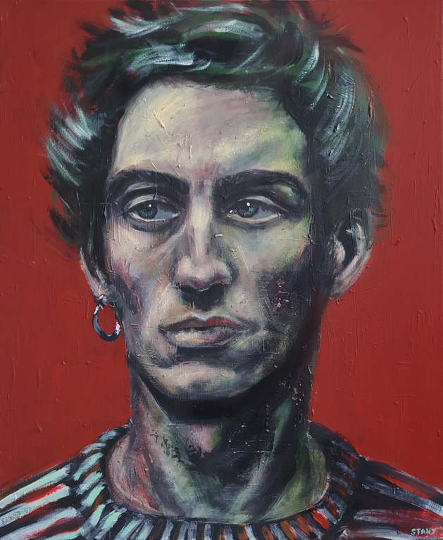 Portrait de César / Portrait of Caesar (50 x 61 cm) - 01/2024