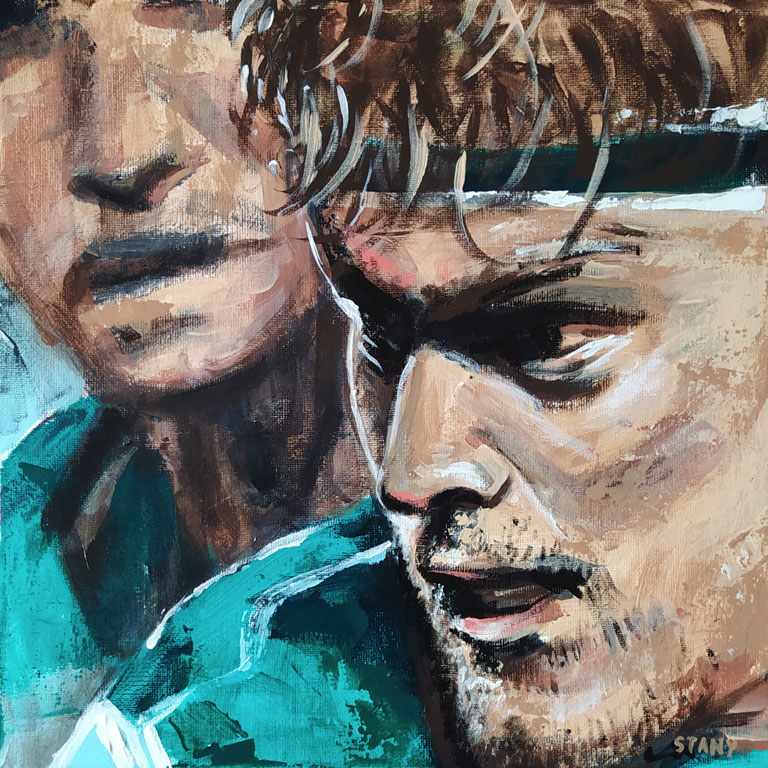 Rugbymen (30 x 30 cm) - 02/2021 Rugbymen (30 x 30 cm) - 02/2021