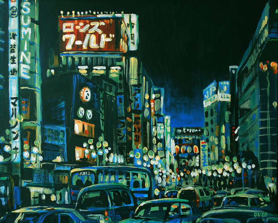 Tokyo Shibuya (n°02) (50 x 40 cm) - 02/2020 Tokyo Shibuya (n°02) (50 x 40 cm) - 02/2020