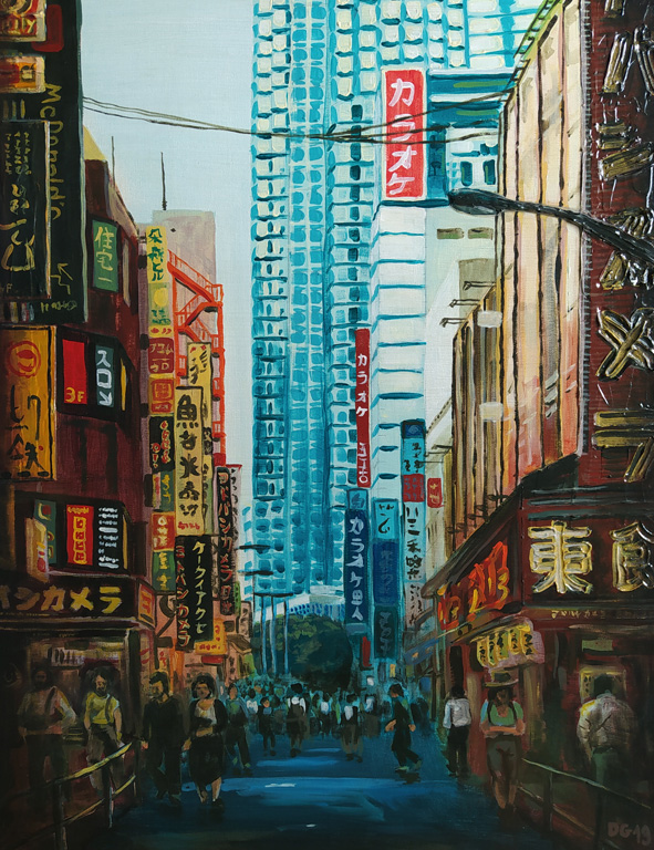 Tokyo Shinjuku (n°02) (50 x 65 cm) - 05/2019 Tokyo Shinjuku (n°02) (50 x 65 cm) - 05/2019