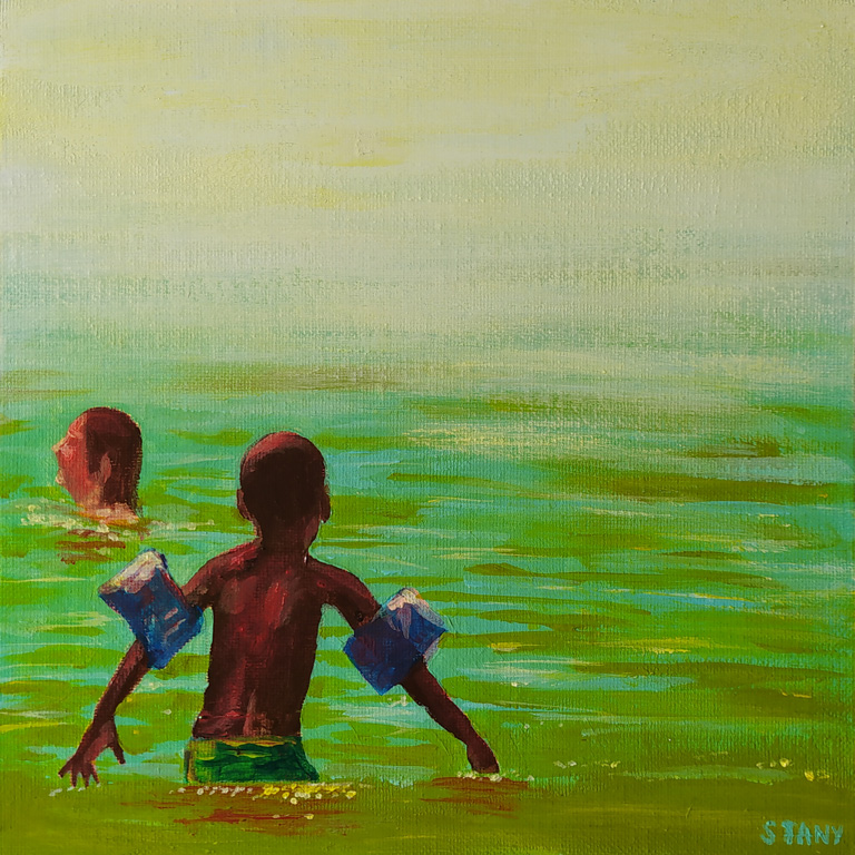 Une Vague Hésitation (25 x 25 cm) - 06/2021 Une Vague Hésitation (25 x 25 cm) - 06/2021