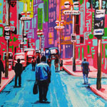 Tokyo Shibuya Center-Gai (40 x 50 cm) - 01/2022