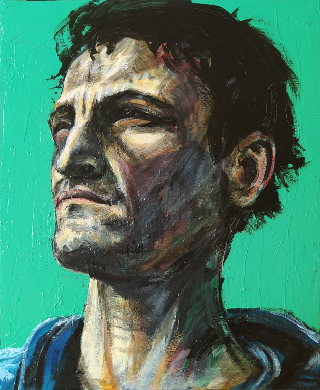 Portrait (n°22) (50 x 61 cm) - 04/2023 Portrait (n°22) (50 x 61 cm) - 04/2023