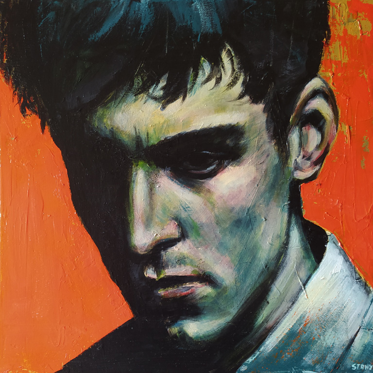 Portrait (n°39) (50 x 50 cm) - 12/2023 Portrait (n°39) (50 x 50 cm) - 12/2023