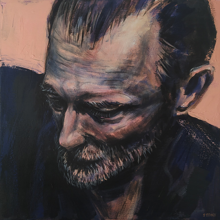 Portrait (n°55) (50 x 50 cm) - 06/2024 Portrait (n°55) (50 x 50 cm) - 06/2024